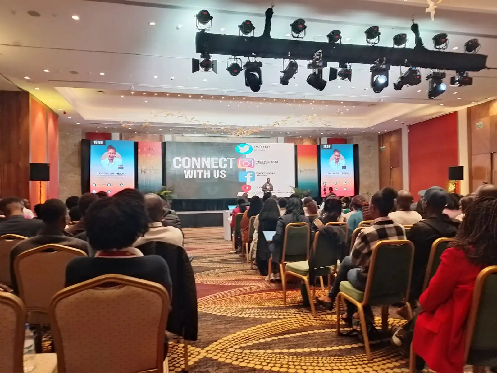 Entrepreneur presenting during the Africa's Business Heroes 2026 Semi-Finals